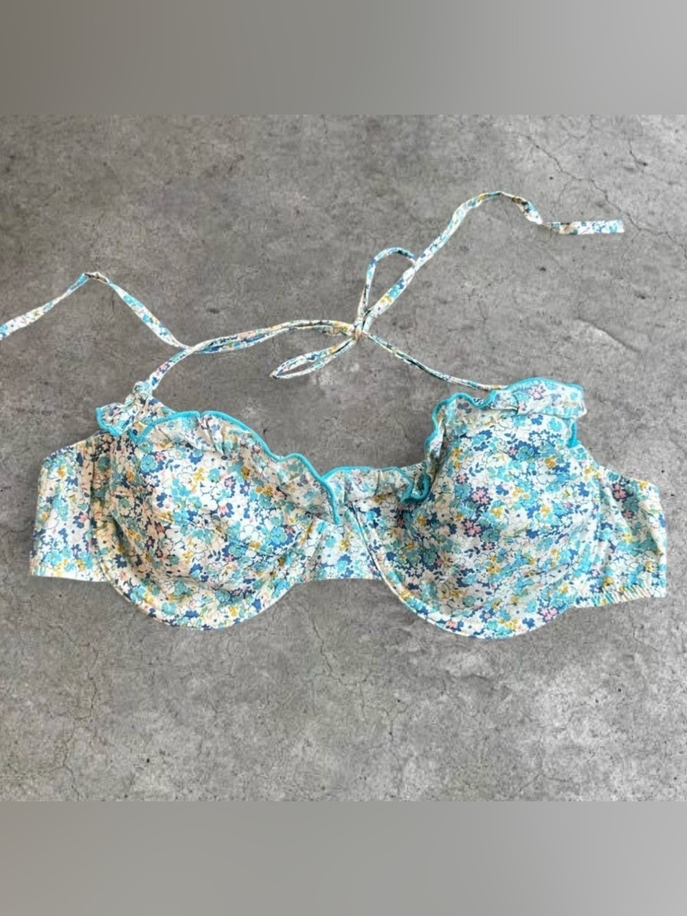 ASOS Swim Retro Style Bikini Top